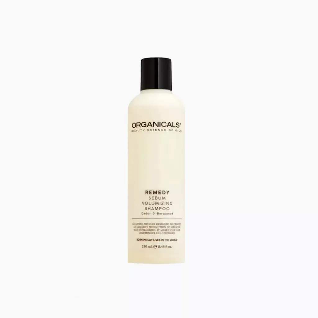 Szampon oczyszczający Sebum Volumizing – objętość i równowaga dla przetłuszczającej się skóry głowy ORGANICALS