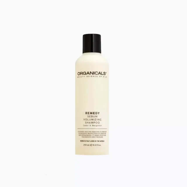 Szampon oczyszczający Sebum Volumizing – objętość i równowaga dla przetłuszczającej się skóry głowy ORGANICALS