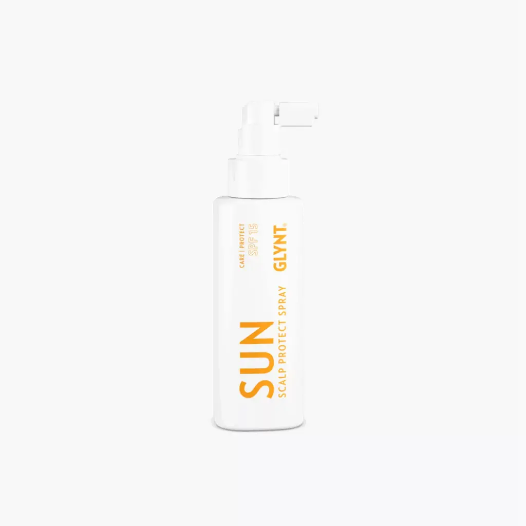 Spray ochronny do skóry głowy i włosów SUN – SPF 15, lekka formuła UVA/UVB GLYNT