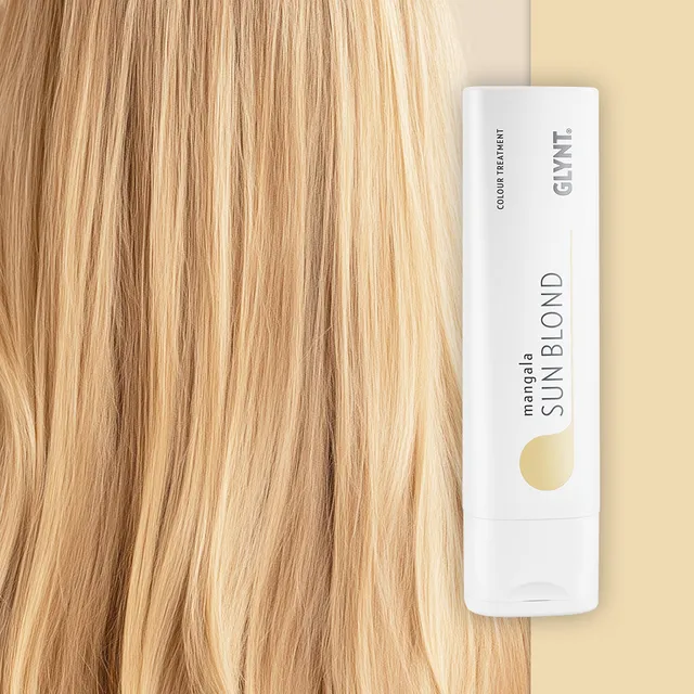 Maska koloryzująca Glynt MANGALA SUN BLOND – odświeżenie koloru i blask z pielęgnacją