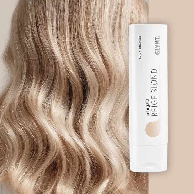 Maska koloryzująca Glynt MANGALA BEIGE BLOND – odświeżenie koloru i blask z pielęgnacją